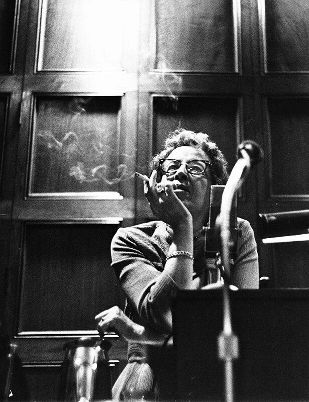 Porträt von Hannah Arendt